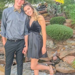 Black homecoming dress